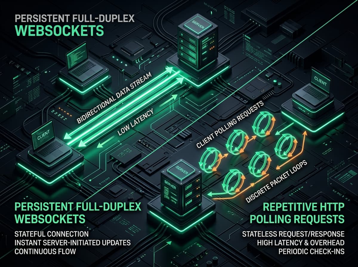WebSockets vs Polling: Choosing the Right Real-Time Architecture